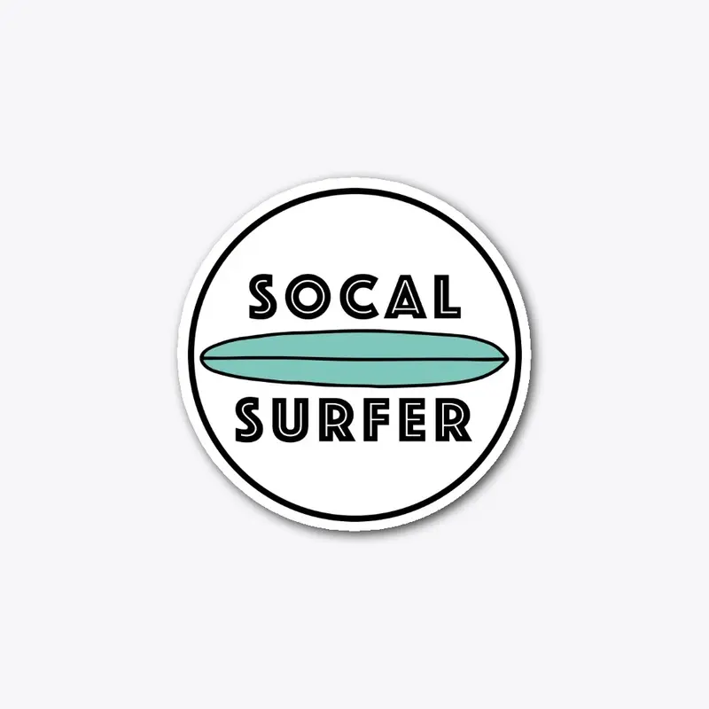 SoCal Surfer Stickers